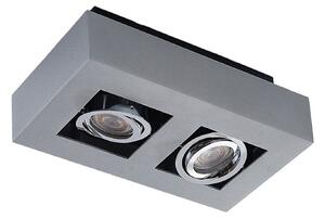 Plafoniere Arcchio, VINCE, reglabil, Gri, Zona coridorului, Aluminiu, Modern