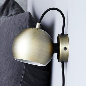 FRANDSEN Aplică Ball Magnet, alamă antichizată, culoare, Bronz / Alamă Veche, Camera de zi / sufragerie, Metal, Design
