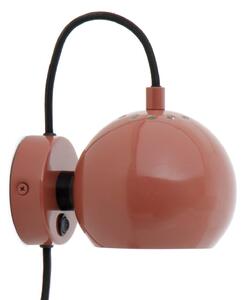 FRANDSEN Lumină de perete Ball Magnet, roșu, Roșu, Camera de zi / sufragerie, Metal, Design