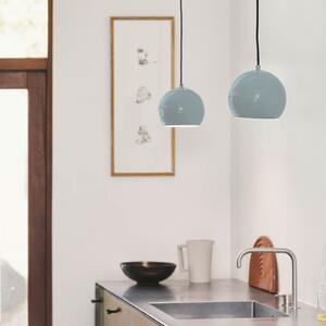 FRANDSEN Lampă suspendată Bilă, mentă, Ø 18 cm,, reglabil, Verde, Camera de zi / sufragerie, Metal, Design