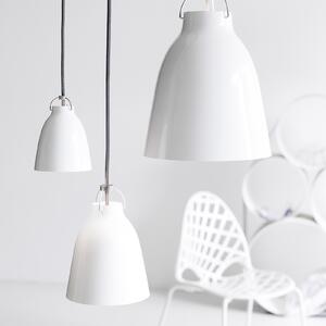 FRITZ HANSEN Caravaggio P2 Alb lucios, reglabil, Alb, Camera de zi / sufragerie, Metal, Design