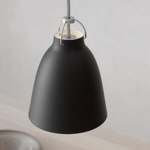 FRITZ HANSEN Caravaggio P1 negru mat, reglabil, Negru, Camera de zi / sufragerie, Metal, Design