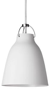 FRITZ HANSEN Caravaggio P1 alb mat, reglabil, Alb, Camera de zi / sufragerie, Metal, Design