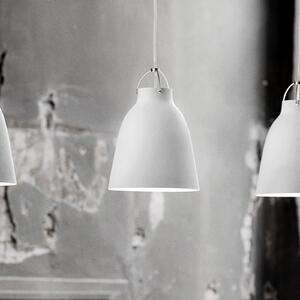 FRITZ HANSEN Caravaggio P2 alb mat, reglabil, Alb, Camera de zi / sufragerie, Metal, Design