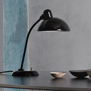 FRITZ HANSEN Kaiser Idell 6556-T Negru lucios, Negru, Camera de zi / sufragerie, Metal, Design, Umbră de masă