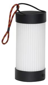 Lampă de Exterior Hübsch, Camp, reglabil, Negru, Terasă, Sticlă