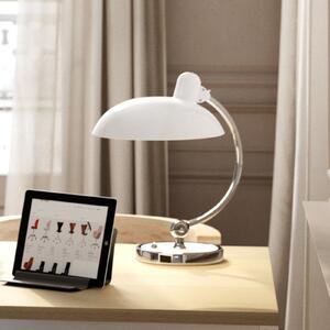 FRITZ HANSEN Kaiser Idell 6631-T Luxus lucios alb, Alb, Camera de zi / sufragerie, Metal, Design, Umbră de masă