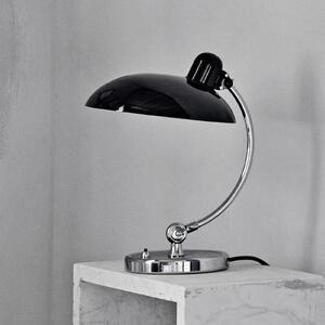 FRITZ HANSEN Kaiser Idell 6631 Luxus lucios negru, Negru, Camera de zi / sufragerie, Metal, Design, Umbră de masă