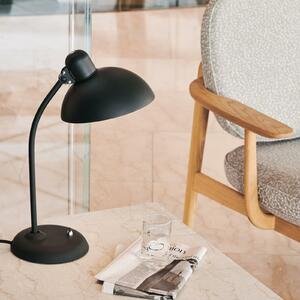 FRITZ HANSEN Lampă de masă Kaiser Idell 6556-T, negru, mat, Negru, Camera de zi / sufragerie, Metal, Design, Umbră de masă