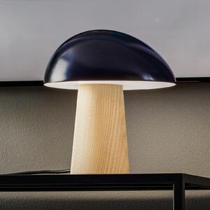 FRITZ HANSEN Night Owl lampă masă, albastru/frasin, Albastru, Camera de zi / sufragerie, Lemn, Design