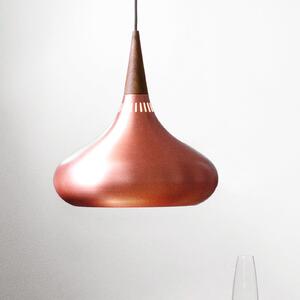 FRITZ HANSEN Orient P2 Pendul cupru/roz Ø 34cm, reglabil, Cupru, Camera de zi / sufragerie, Metal, Design