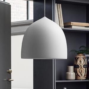 FRITZ HANSEN Suspence P2 lampă susp Ø38,5cm gri de, reglabil, Gri, Camera de zi / sufragerie, Metal, Design