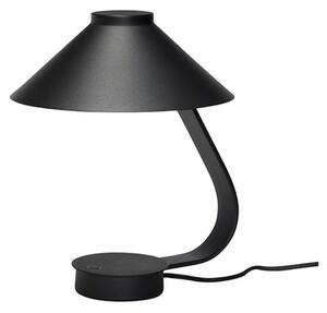 Lampă de masă Hübsch, reglabil, Negru, Camera de zi, Metal