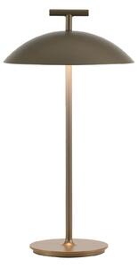 Lampă de masă Kartell, Mini Geen-A, Bronz / Alamă Veche, Camera de zi, Metal, Design