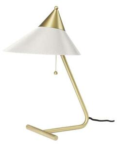 Lampă de masă Warm Nordic, Brass Top, Alb, Camera de zi, Metal, Design