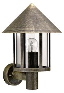 Albert Leuchten Aplică de exterior Torcia alamă maro, Maro / Rugină, Metal, Antichitate