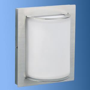 Albert Leuchten Aplică pentru exterior Semicircolare 20,5 cm, reglabil, Metalic, Sticlă