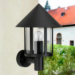 Albert Leuchten Aplică de exterior Torcia negru, Negru, Metal, Antichitate