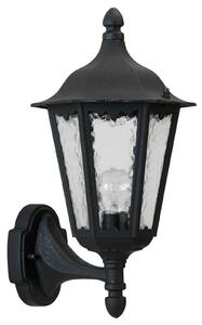 Albert Leuchten Aplică pentru exterior 1818 vertical, negru, reglabil, Negru, Metal, Casă de țară / Rustic, Felinar