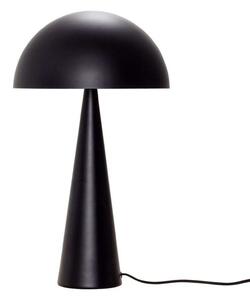 Lampă de masă Hübsch, Negru, Camera de zi, Metal, Design