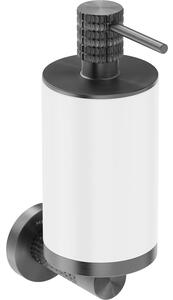 Mexen Triv, dozator de săpun de perete, alb/grafit periat, 250ml, 70A33058-66W