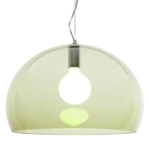 Lustră Pendul Kartell, FL/Y, reglabil, Verde, Camera de zi, Plastic, Design