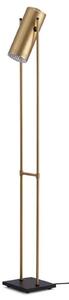 Lampadar Warm Nordic, Trombone, Auriu / Alamă, Camera de zi, Metal, Design