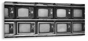 Tablou - Retro TV (120x50 cm)