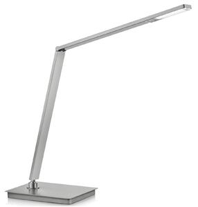 Knapstein Lampă LED de birou Omar, senzor pt. dimming, reglabil, Gri, Studiu / Birou, Metal, Modern