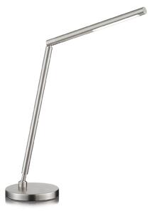 Knapstein Lampă masă LED Dina-T nichel mat, control gesturi, reglabil, Gri, Studiu / Birou, Metal, Modern