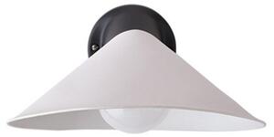 Plume Aplică de Perete IP44 Black/Porcelain