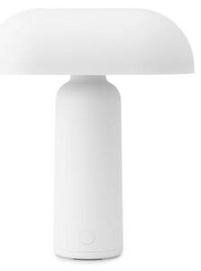 Lampă de masă Normann Copenhagen, reglabil, Alb, Camera de zi, Plastic