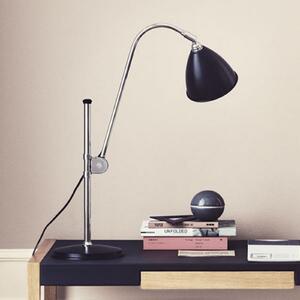GUBI Bestlite BL1 lampă de masă crom/negru, Negru, Camera de zi / sufragerie, Metal, Design, Birou de masă