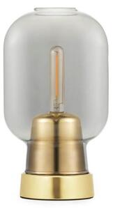 Lampă de masă Normann Copenhagen, Gri, Camera de zi, Sticlă