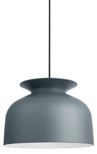 GUBI Ronde lampă suspendată Ø 40 cm, gri-porumbel, reglabil, Gri, Camera de zi / sufragerie, Metal, Design