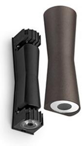 Clessidra 20°+20° Aplica de Exterior Dark Brown - Flos