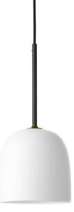 GUBI Howard lampă suspendată Ø 16 cm gunmetal/alb, reglabil, Alb, Camera de zi / sufragerie, Metal, Design