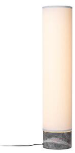 GUBI Unbound Lampă de podea cu LED 80 cm alb, reglabil, Gri, Camera de zi / sufragerie, Piatră, Scandinavă