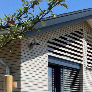 Albert Leuchten Spot de exterior Jarno, reglabil, antracit, antracit, Negru, Metal, Modern, Spot de perete