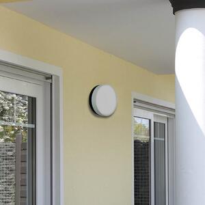 Albert Leuchten Aplică de perete LED 6307 antracit, IP65, Ø 19 cm, reglabil, Negru, Metal, Modern