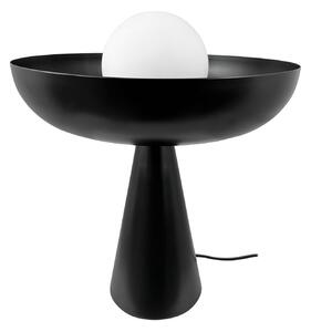 Lampă de masă Dyberg Larsen, Ava, Negru, Camera de zi, Metal, Design