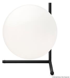 Lampă de masă FLOS, IC T2, reglabil, Negru, Camera de zi, Sticlă, Design