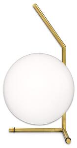 Lampă de masă FLOS, IC T1, reglabil, Auriu / Alamă, Camera de zi, Metal, Design