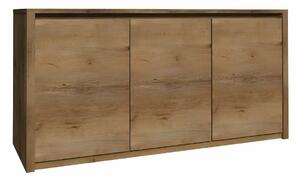 Cabinet MONTANA K3D, stejar Lefkas