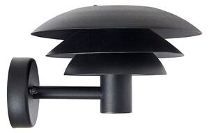 Lampă de Exterior Dyberg Larsen, DL20, reglabil, Negru, Metal, Design
