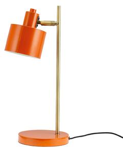 Lampă de masă Dyberg Larsen, Ocean, Portocaliu, Camera de zi, Metal, Design