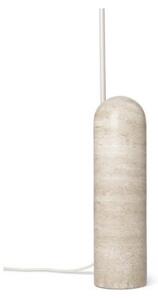 Lampadar ferm LIVING, Arum, Bej, Camera de zi, Marmură, Design