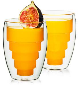 Pahare termo 4Home Pyramide Hot&Cool 250 ml, 2 buc
