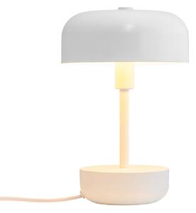 Lampă de masă Dyberg Larsen, Haipot, Alb, Camera de zi, Metal, Modern