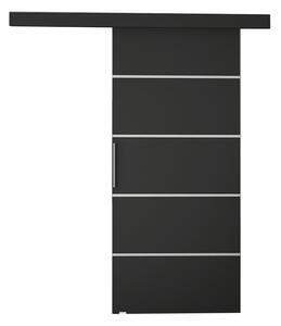 Uși culisante Rocco 3 (Negru mat). 1083399